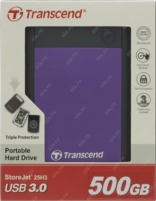 Драйвер Transcend Storejet 500Gb