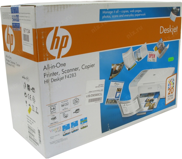 Драйвера Принтер Hp Deskjet F4283 Series