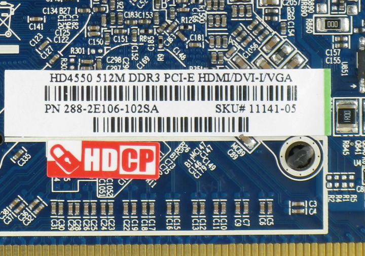 グラフィックカード グラボ GPU HP 584217-001 ATI Radeon HD 4550