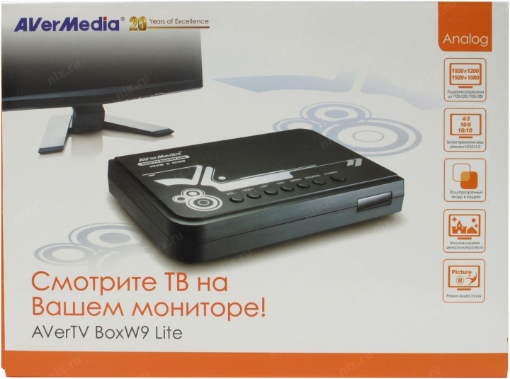 Инструкция Тв-Тюнер Компьютерный Aver Media Tv Box W9 Plus