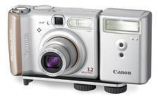 Canon PowerShot A510  Canon HF-DC1