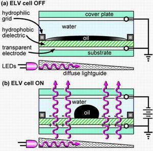 electrowetting