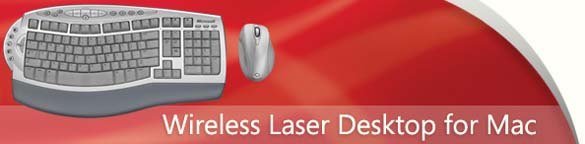 Microsoft Wireless Laser Desktop for Mac