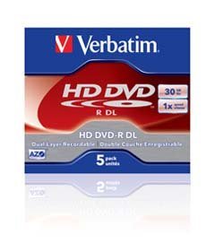   30-  HD DVD-R DL  Verbatim