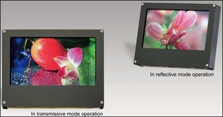 TMD 4.3-inch Transflective OCB LCD Prototype Panel
