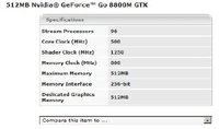 Nvidia     Nvidia GeForce 8800GTX