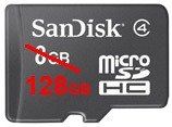 SanDisk     micro-SD  128