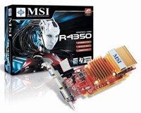 MSI     Radeon HD 4350