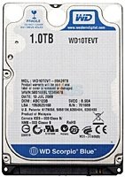 Western Digital     1 2.5" 