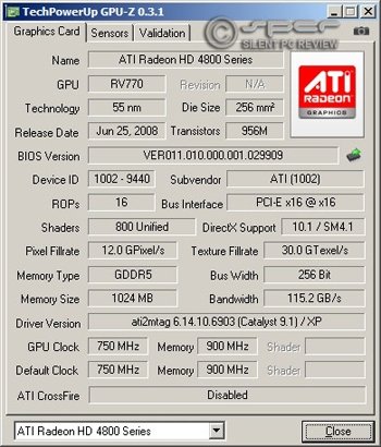 ASUS Matrix   Radeon HD 4870