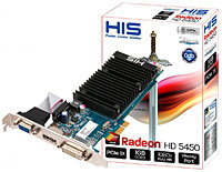 HIS  Radeon HD 5450   PCI-Express x1