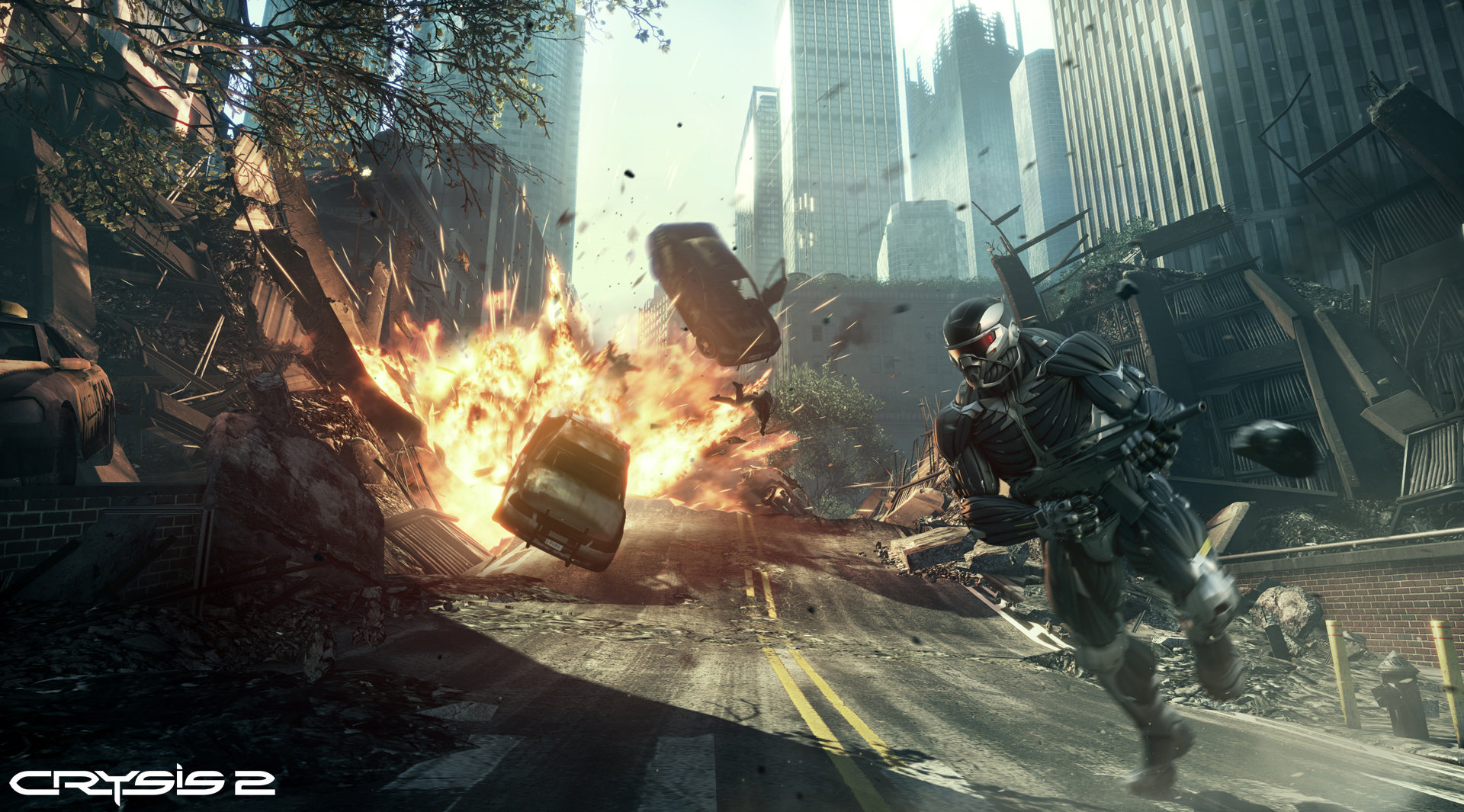 Первые официальные скриншоты Crysis 2