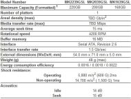 HDD Specification