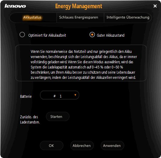 Energy Manager:    50%-
