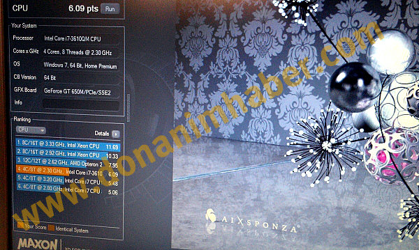 Intel Core i7-3610QM Tested