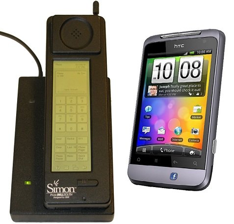 IBM Simon  HTC Salsa: 20  .