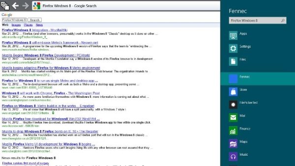  -  Firefox Metro  Windows 8
