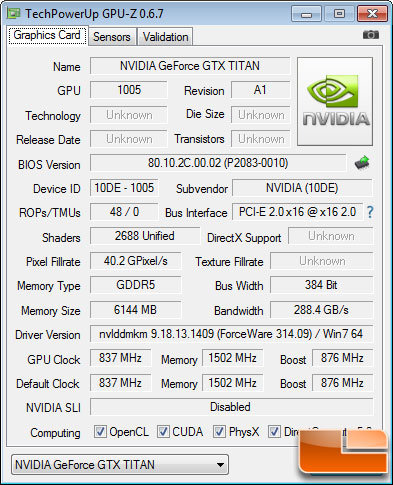 GeForce GTX Titan 