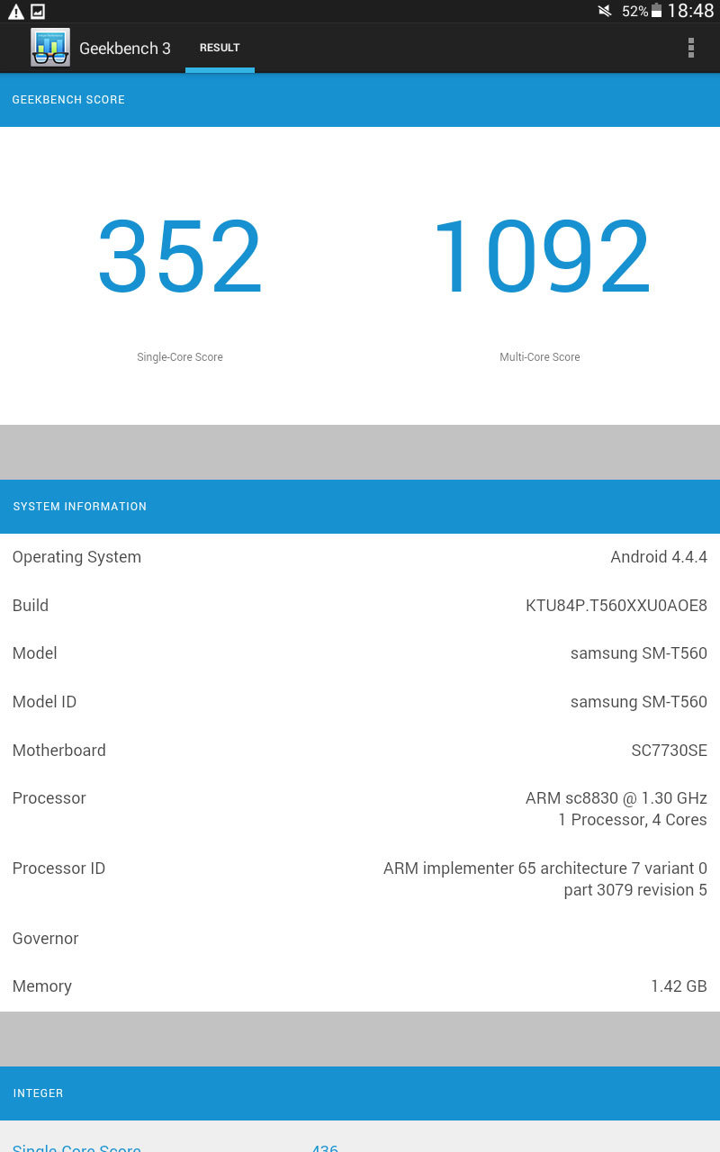 Обзор планшета Samsung Galaxy Tab E