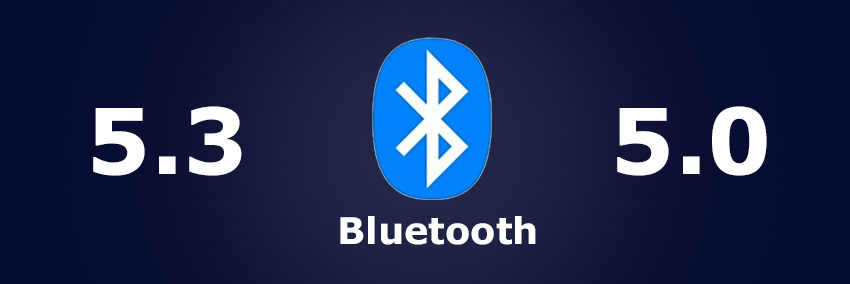 Bluetooth 5.3  Bluetooth 5.0:  ?