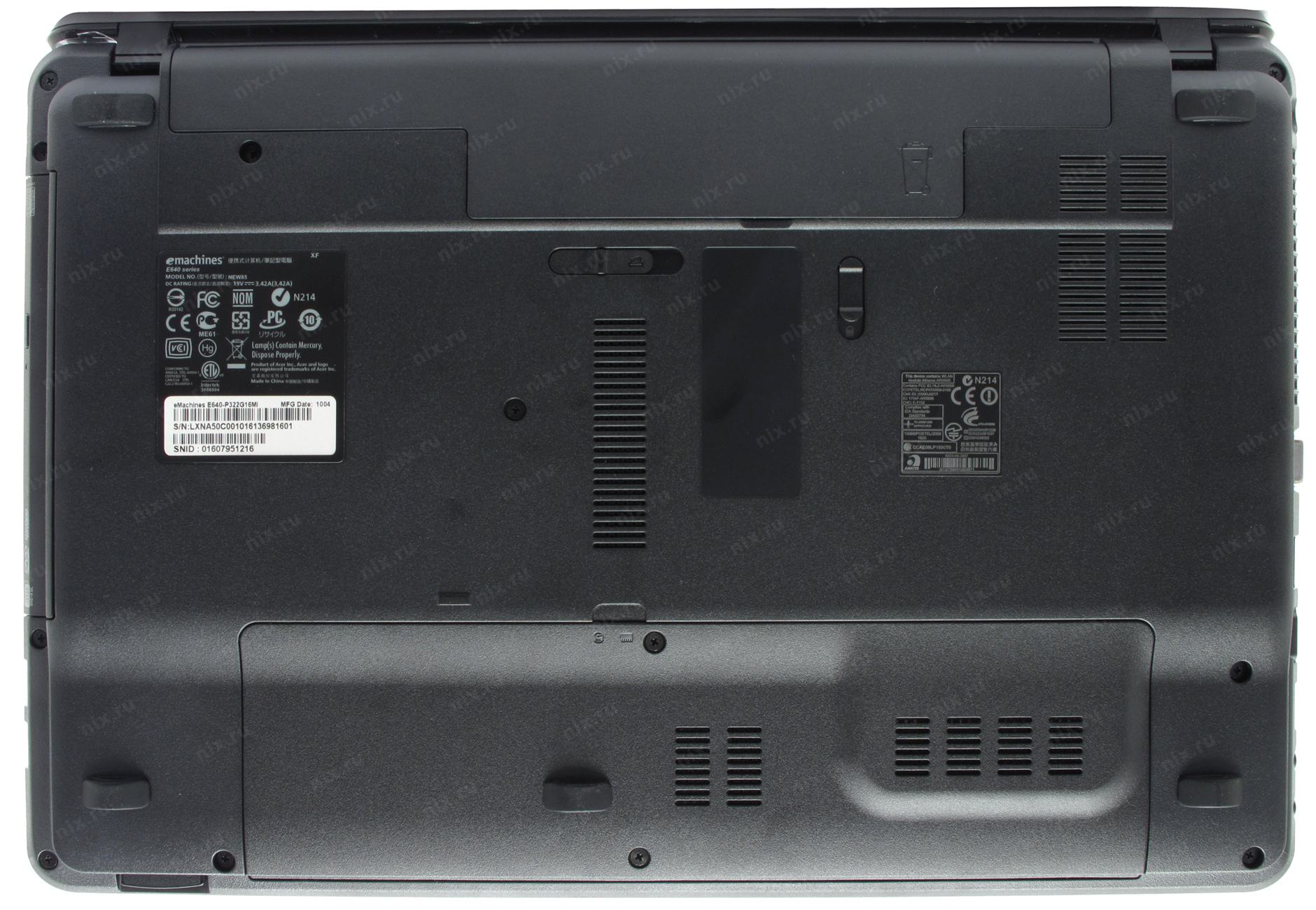 Ноутбук Acer Emachines E640g Цена