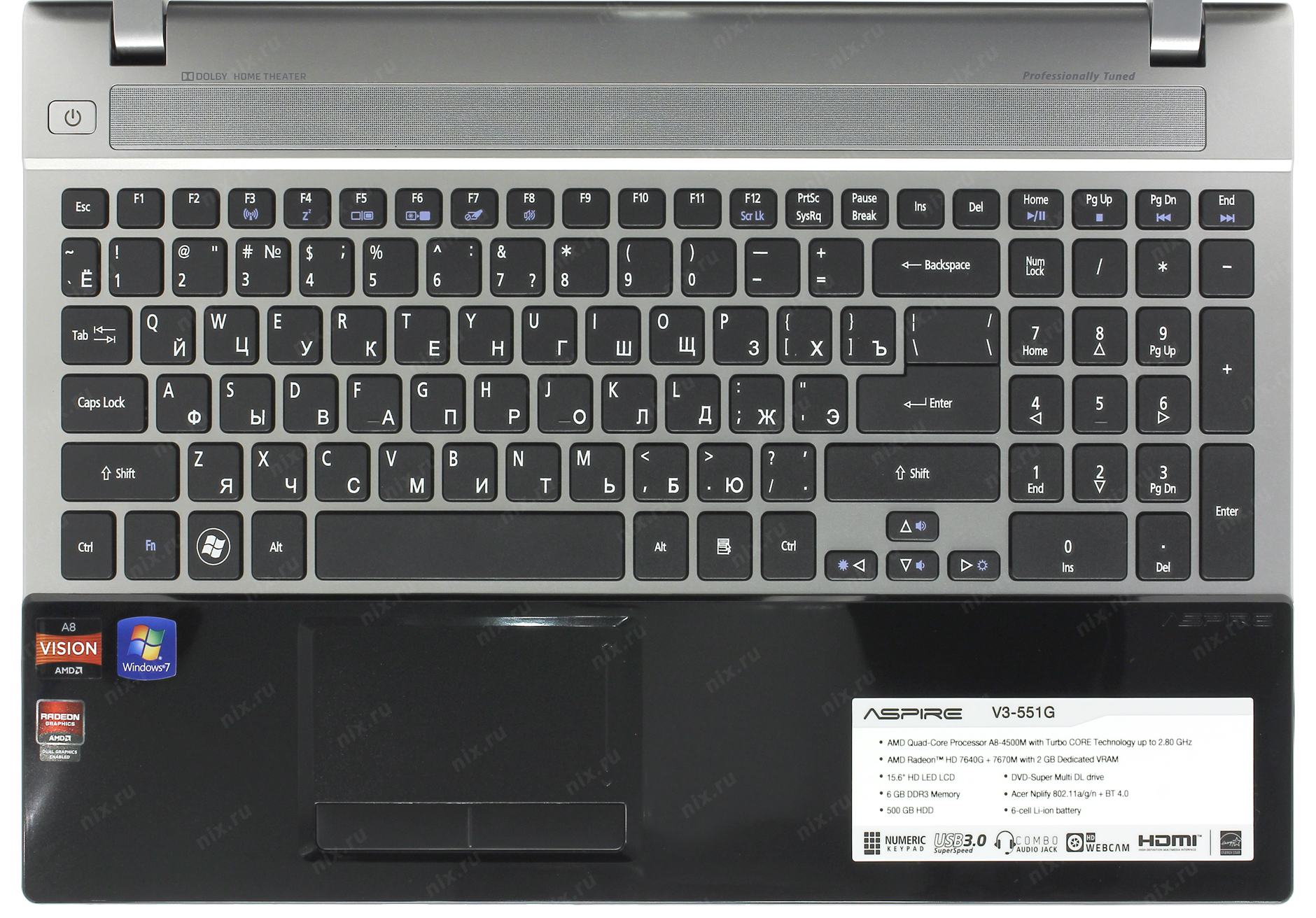 Noutbuk Acer Aspire V3 551g 84506g50makk Kupit Cena I Harakteristiki Otzyvy