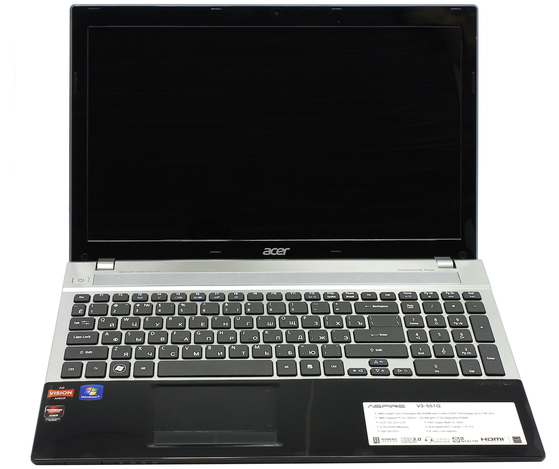 Noutbuk Acer Aspire V3 551g 84506g50makk Kupit Cena I Harakteristiki Otzyvy