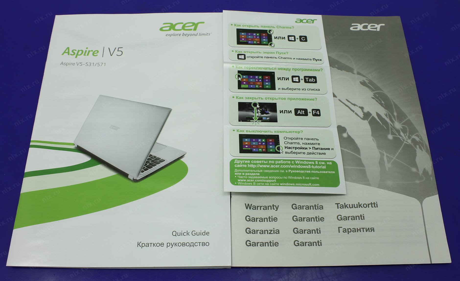 Купить Ноутбук Acer Aspire V5-531g-967b6g50mass