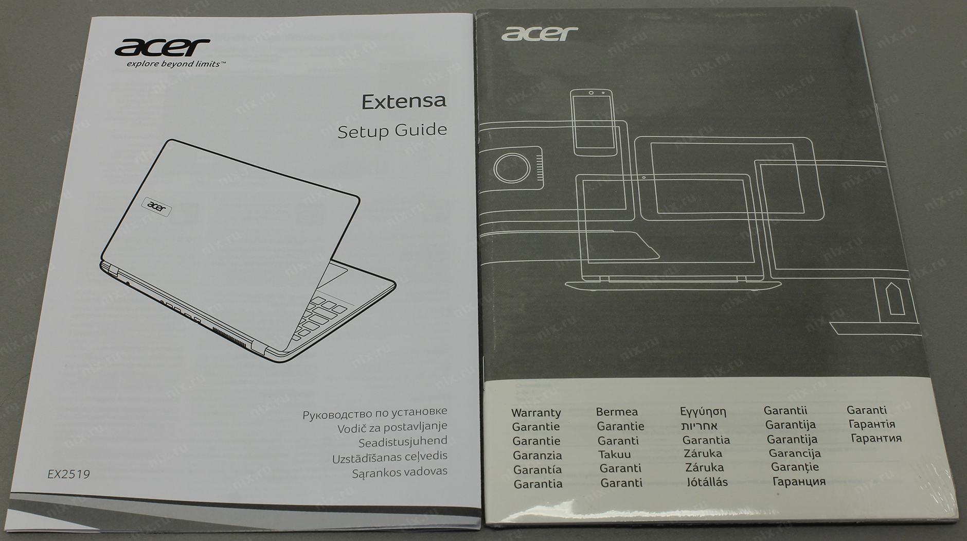 Acer ex2519 схема