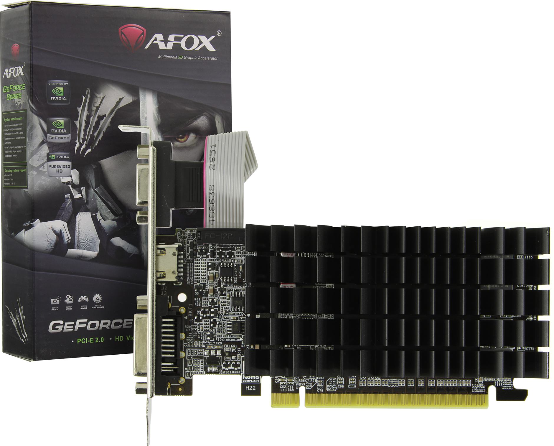 Af210 1024d2lg2. AFOX af210-1024d3l5-v2. AFOX GEFORCE 210. Видеокарта AFOX af210-1024d3l5-v2 AFOX GEFORCE g210 1gb ddr3 64bit, LP Heatsink. Видеокарта PCI-E GEFORCE gt210 1gb AFOX af210-1024d3l5-v2.