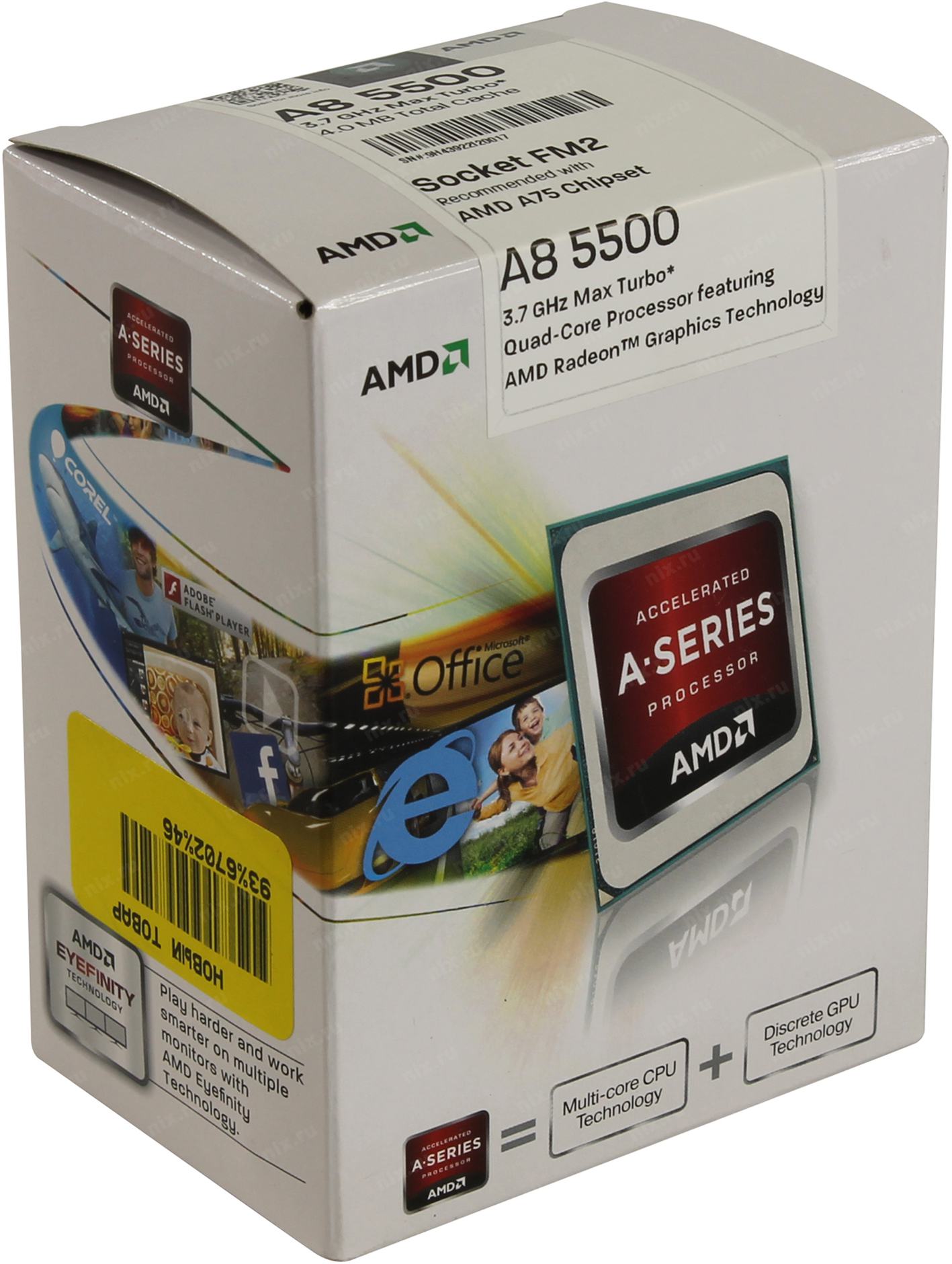 Amd a8 5500 характеристики