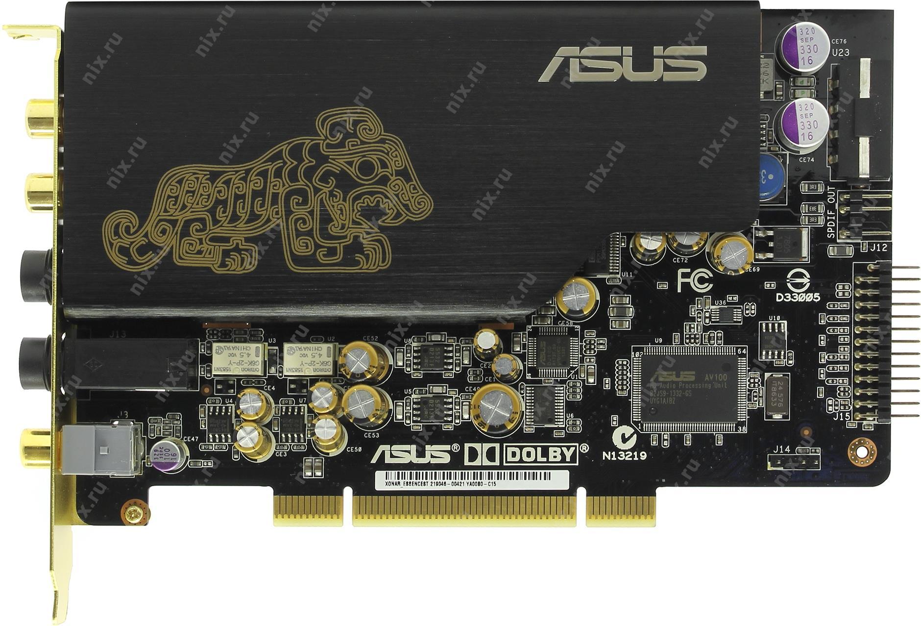 Звуковая карта asus xonar d1 a - 80 фото