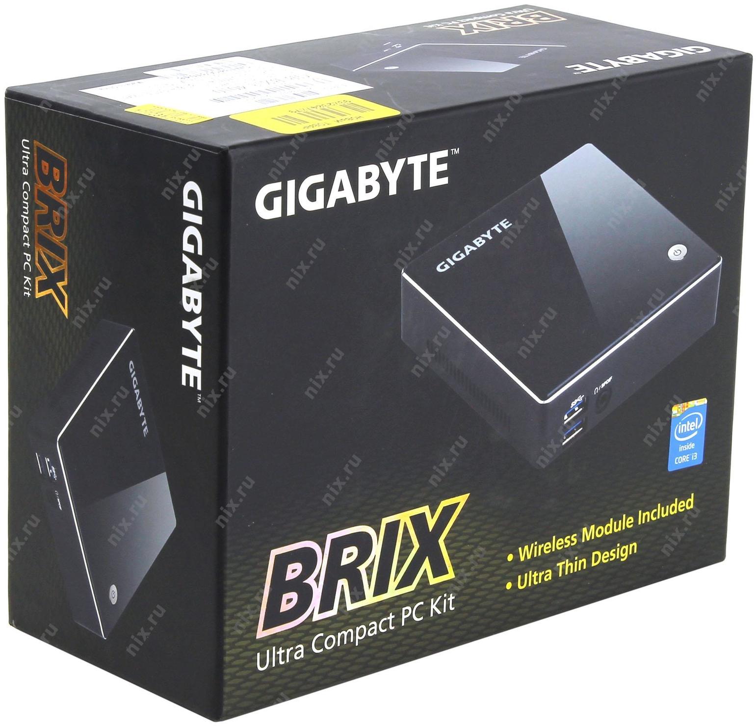 Gigabyte черный экран. GB-bxi5-4200.