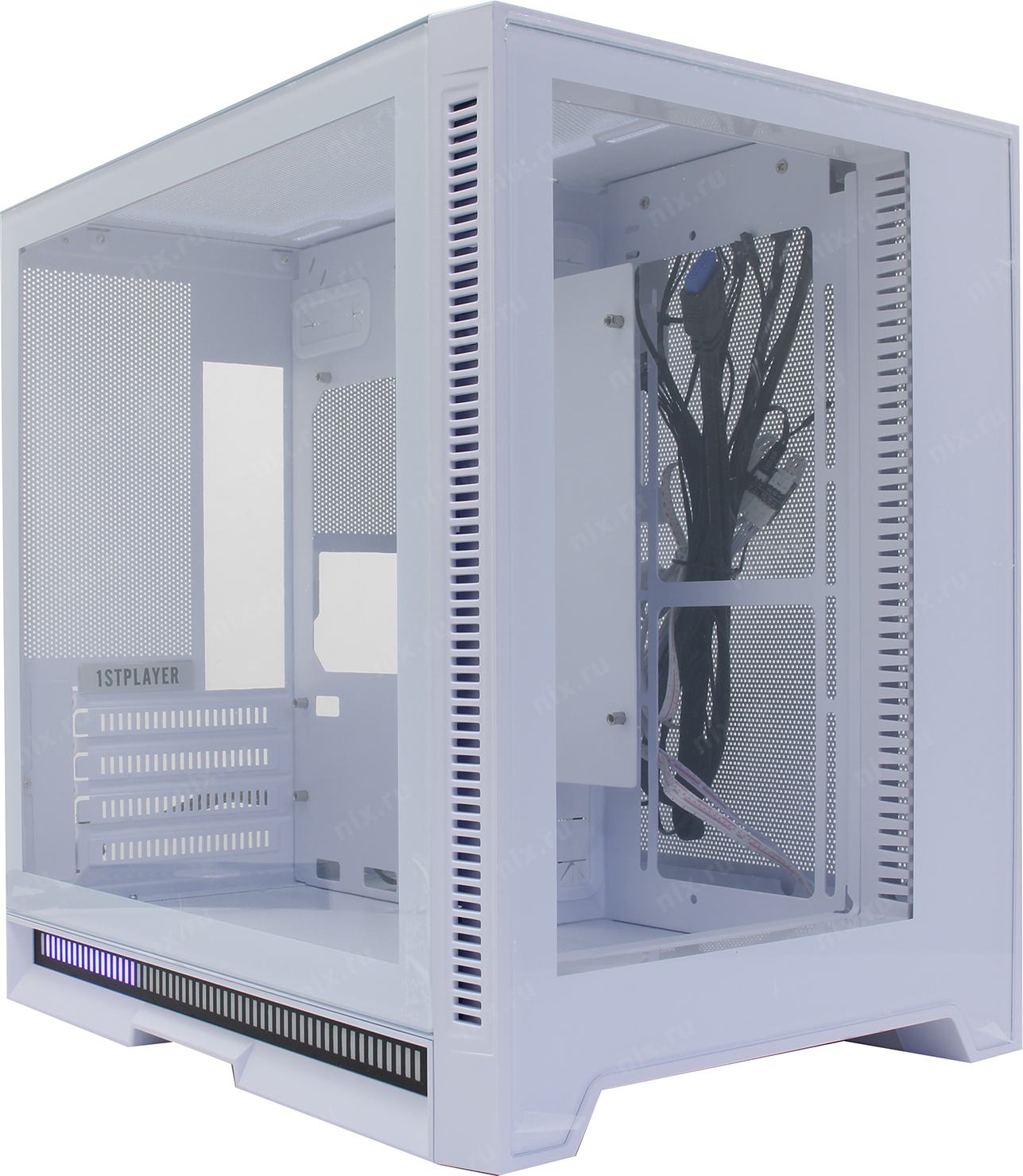 корпус 1stplayer steam punk sp7 white atx tg argb sp7 wh фото 87