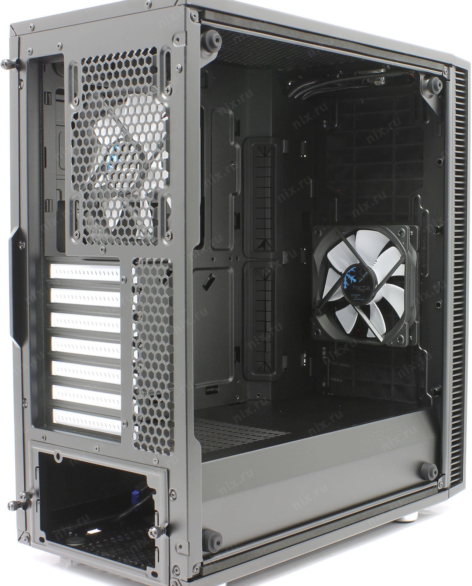 Korpus Fractal Design Define C Fd Ca Def C Bk Tg Black Glossy Bez Bp S Oknom Kupit Cena I Harakteristiki Otzyvy