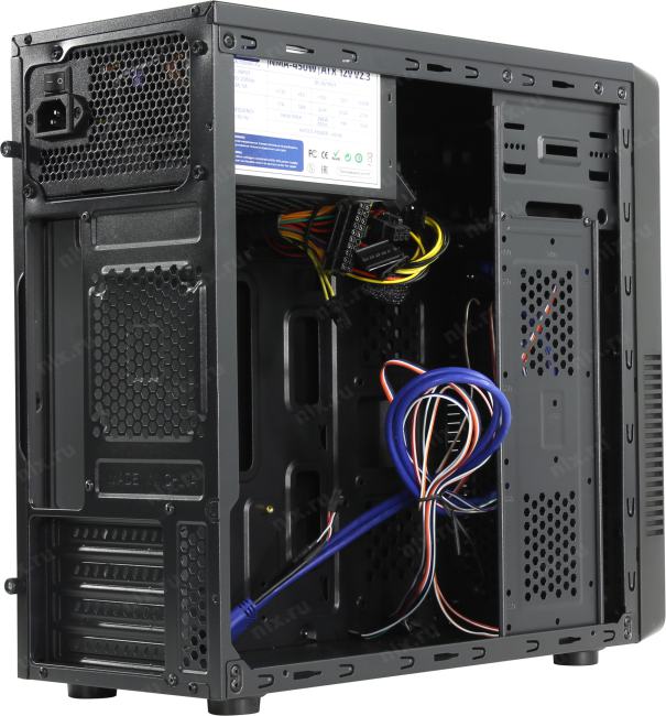 Nix By Minitower Navan Is002 U3 Bk Microatx 450w 24 4pin