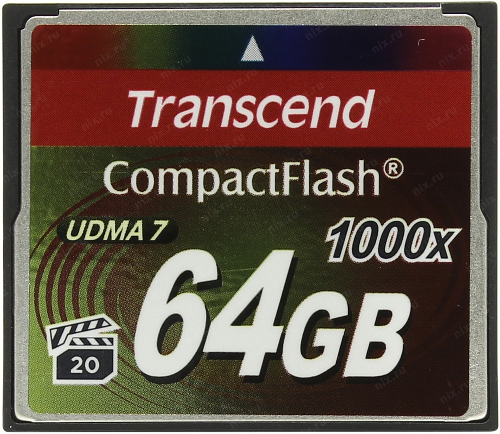 Карта памяти transcend compact flash 64gb