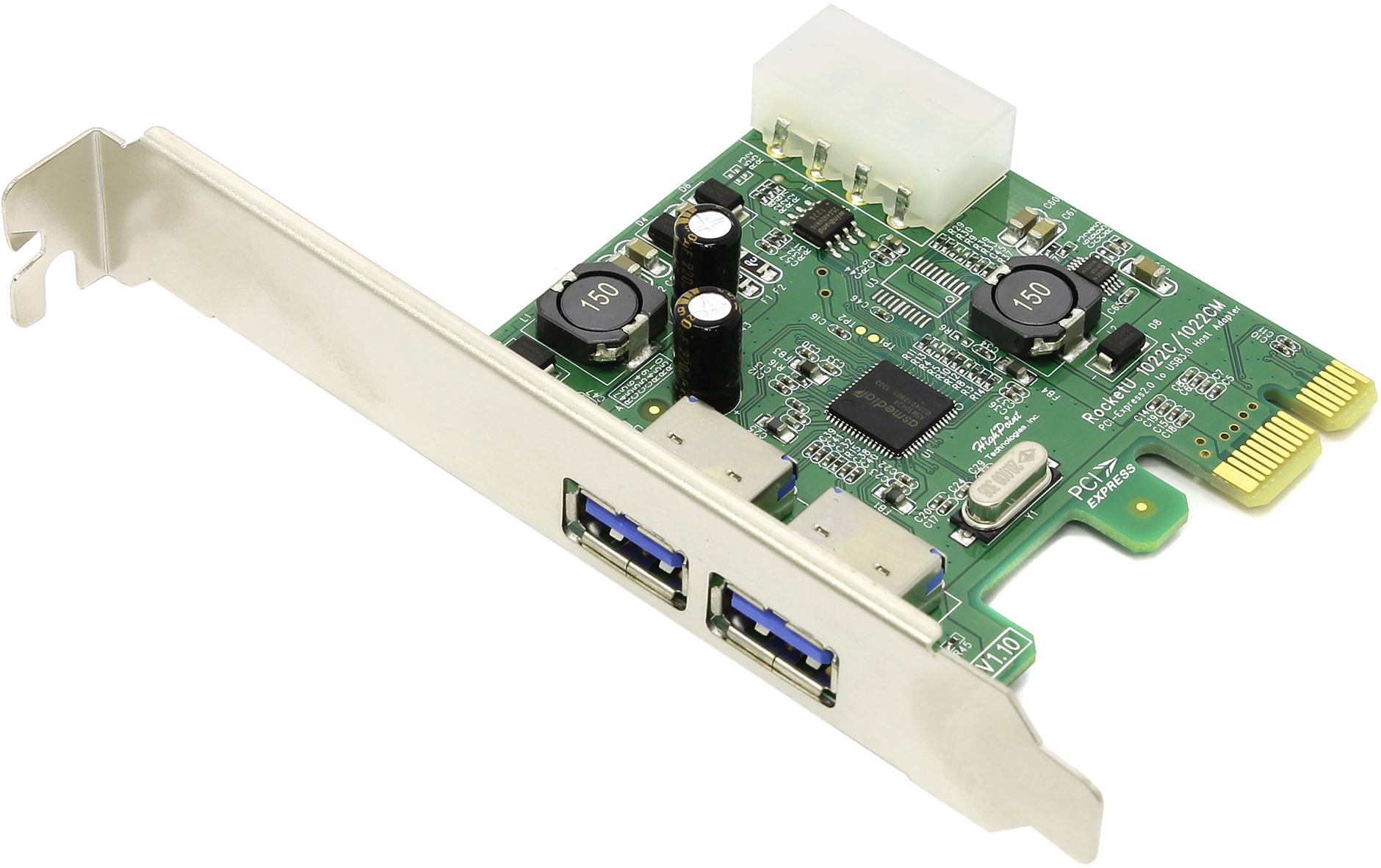 Highpoint a1. PCI-ex1.