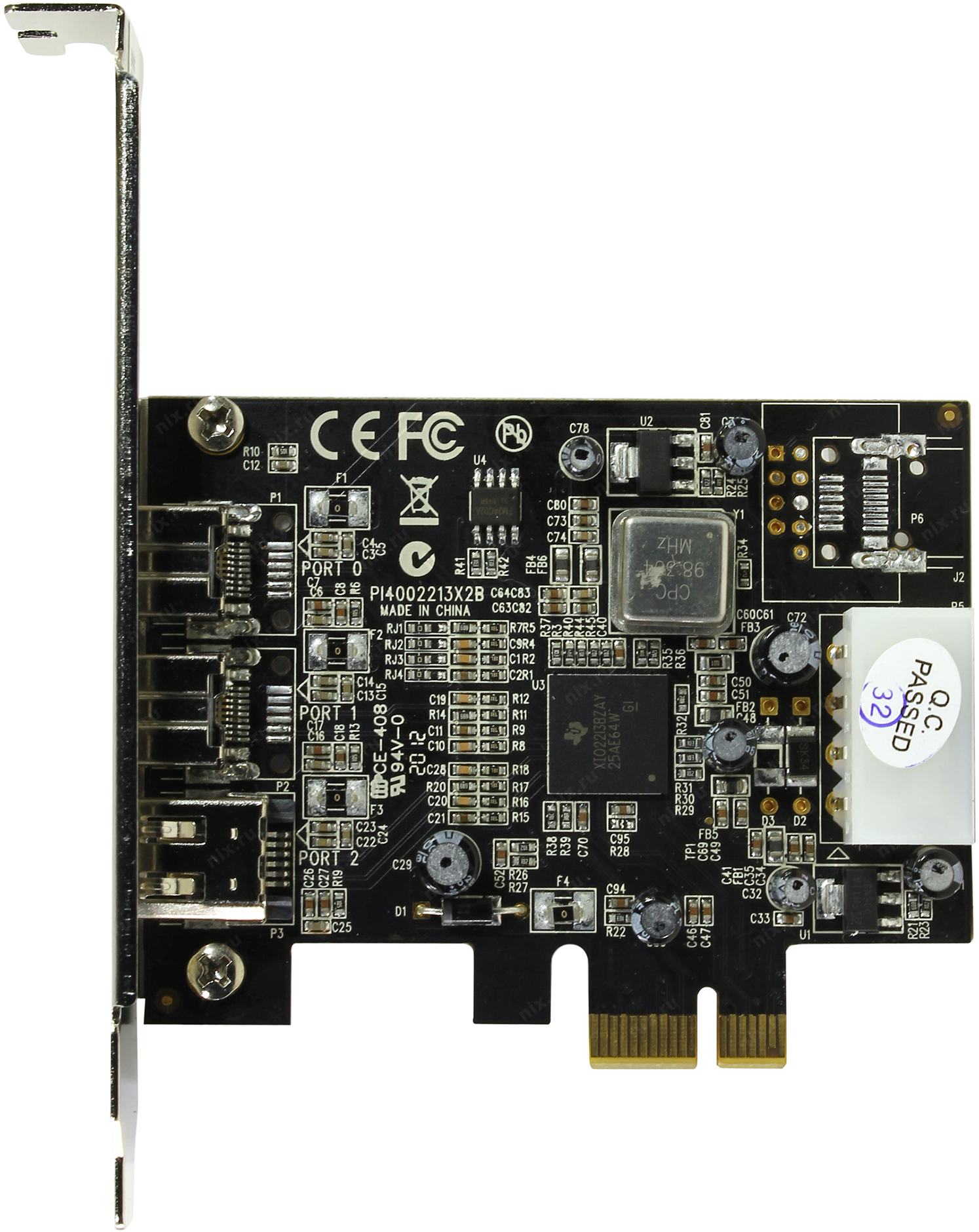 firewire pcie texas instruments