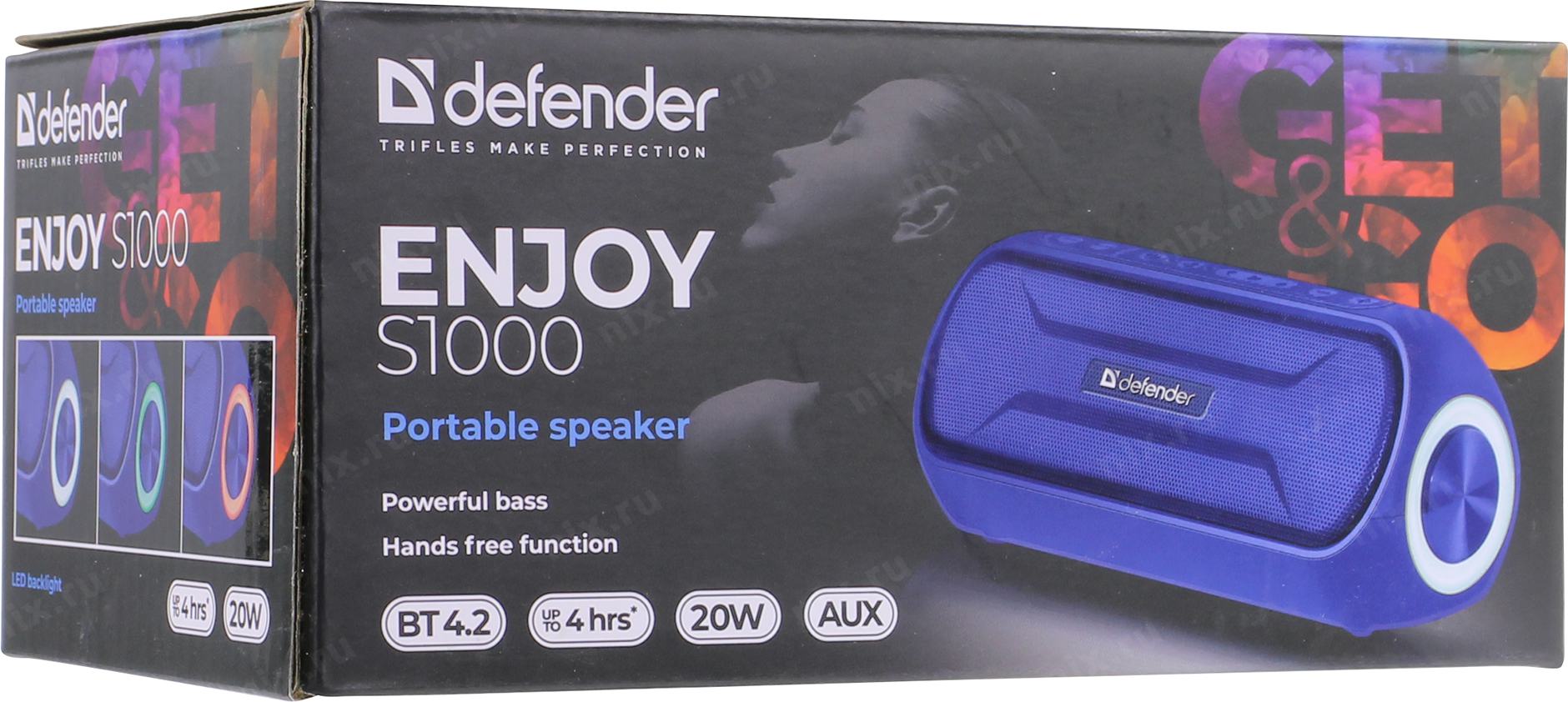 Портативная акустика Defender enjoy s1000. Defender enjoy s1000 65688. Портативная акустика Defender enjoy s1000 20вт, Bluetooth. Колонка BT Defender s1000 синяя enjoy.