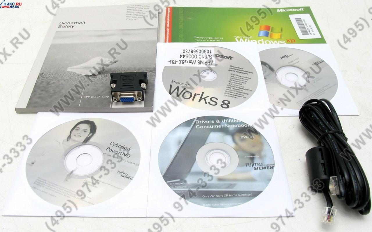 Fujitsu Siemens Amilo M1437g Rus 177100 005 Pent M740 512 60 Dvd Rw Wifi Winxp 15 4 3 1 Kg Kupit Cena I Harakteristiki Otzyvy