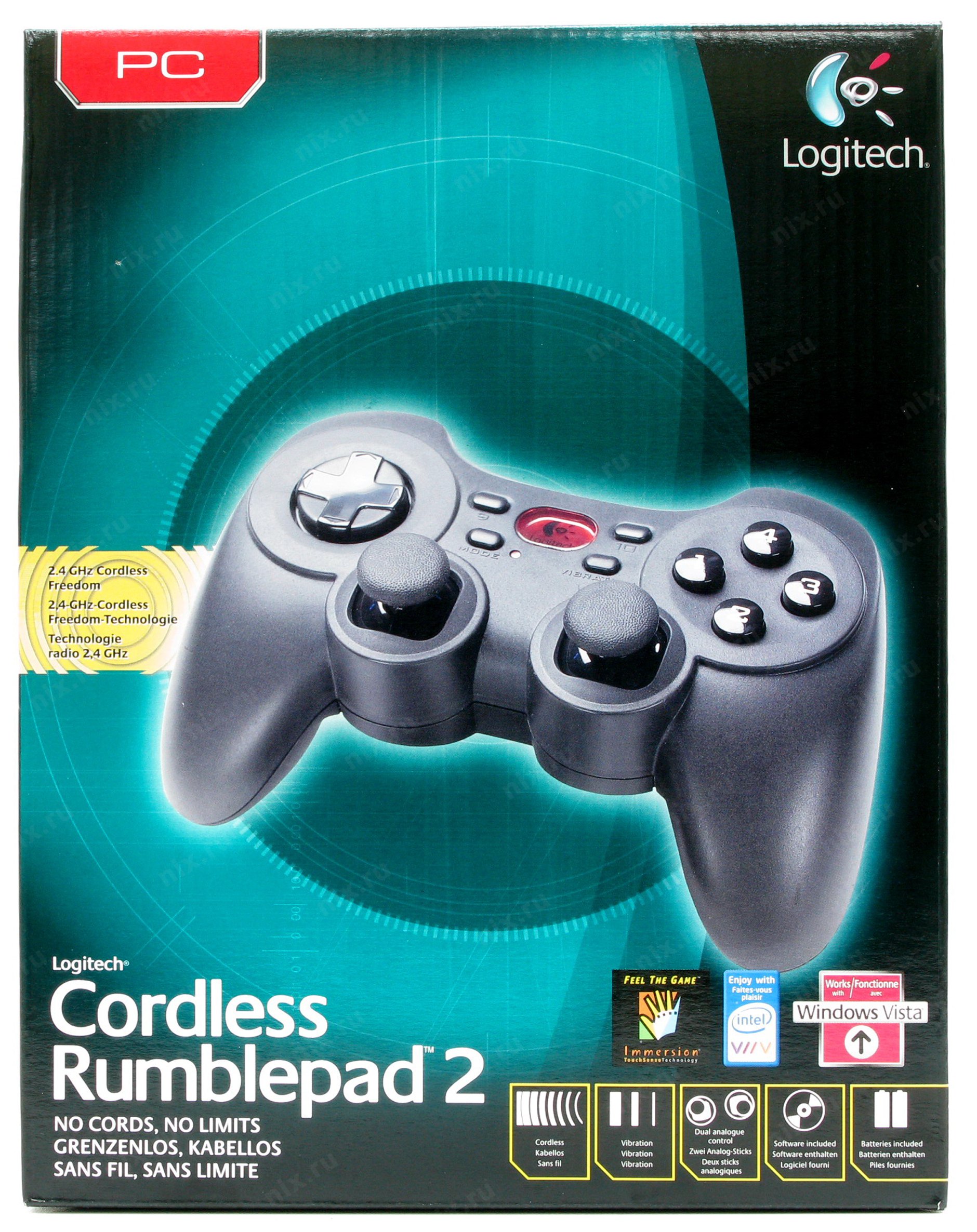 Logitech rumblepad 2 схема