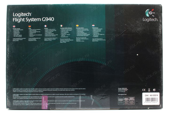 Logitech Flight System G940 Инструкция