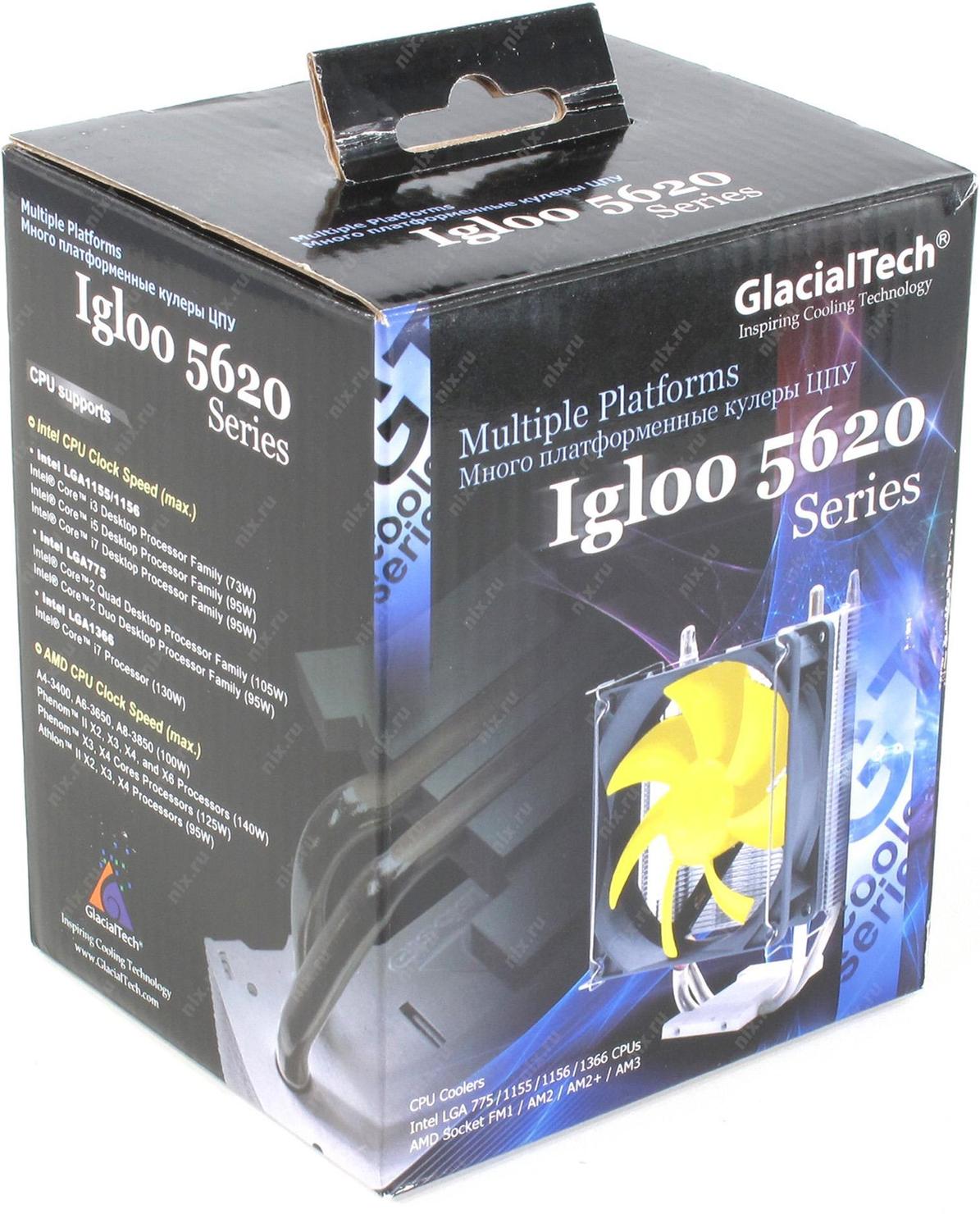 Термопаста glacialtech. GLACIALTECH Igloo 5620 Silent OC. Igloo 5620 Series.