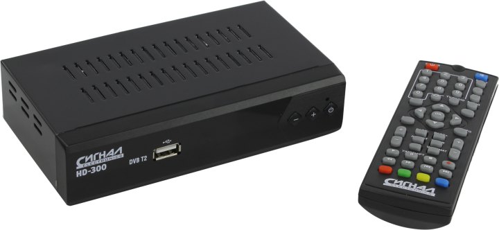 Проигрыватель Сигнал HD-300 (Full HD A/V Player, HDMI, RCA, USB2.0, DVB-T/DVB-T2, ПДУ)