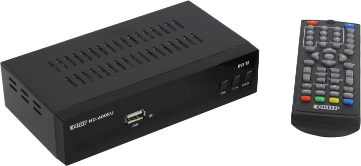 Проигрыватель Сигнал Эфир HD-600RU (Full HD A/V Player, HDMI, RCA, USB2.0,DVB-T/DVB-T2, ПДУ)