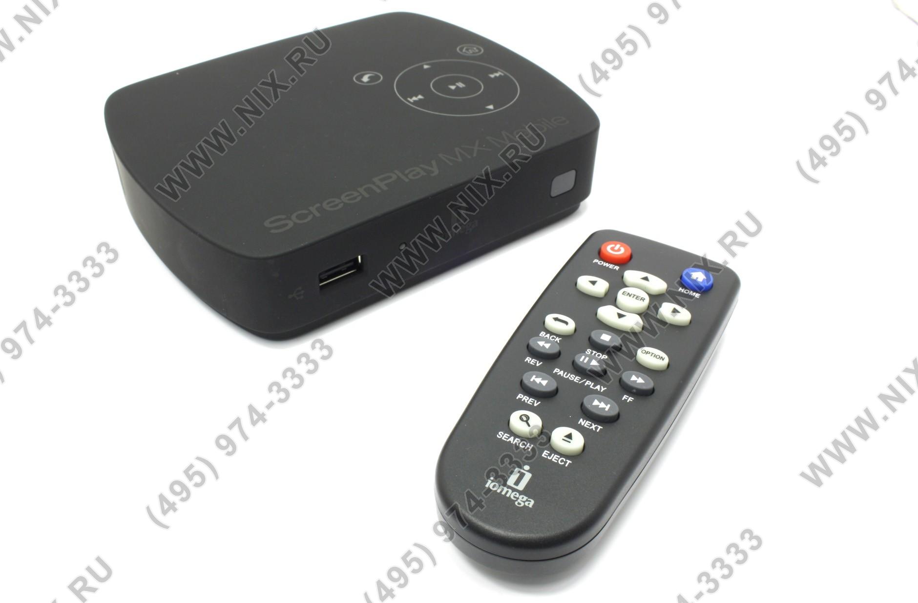 Wm mx166. Iomega Screenplay MX. Медиаплеер Iomega Screenplay MX 1tb