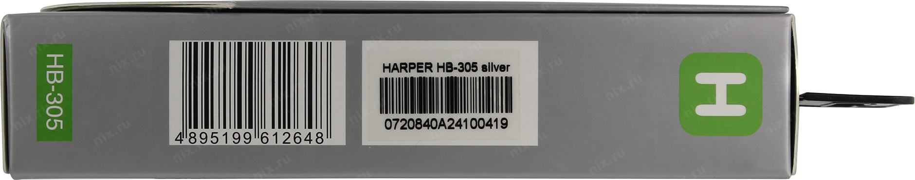 наушники Harper Hb 305 Black Silver купить цена и характеристики