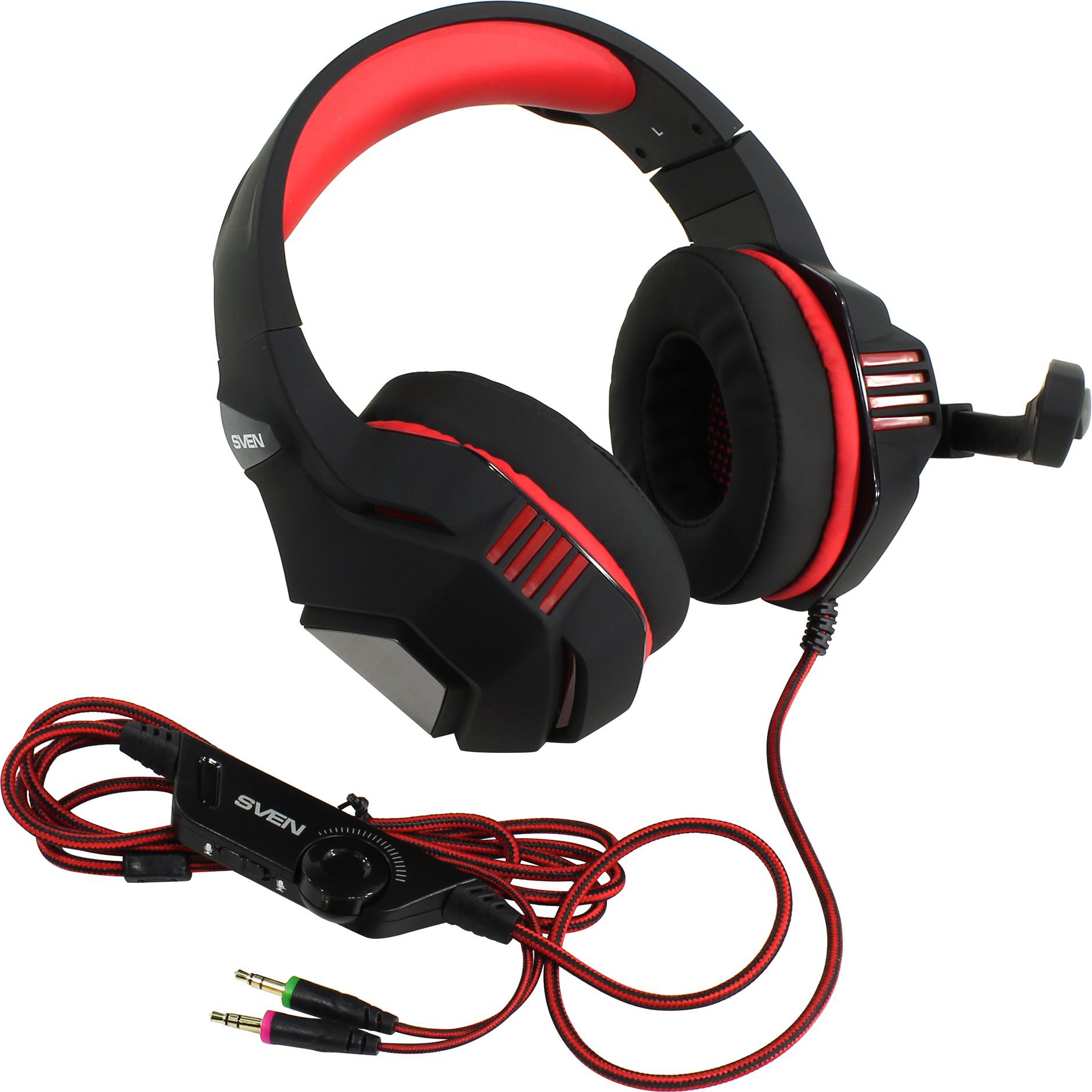 Sven black red. Наушники Sven AP-g890mv. Компьютерная гарнитура Sven AP-g890mv. Игровые наушники Sven AP-g890mv. Sven AP g890mv Black-Red.