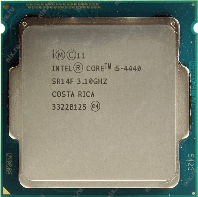 Процессор intel core i5 4440 сравнение